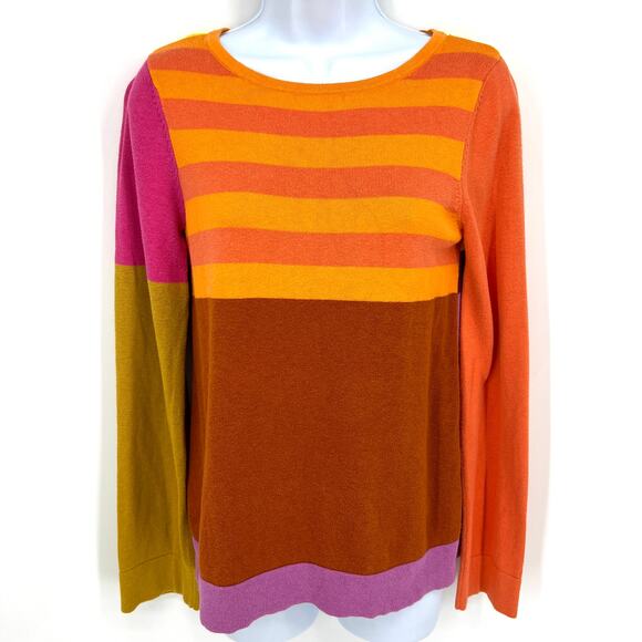 Isaac Mizrahi Target 20th Anniversary Collection Color Block Sweater Size S - Picture 8 of 8